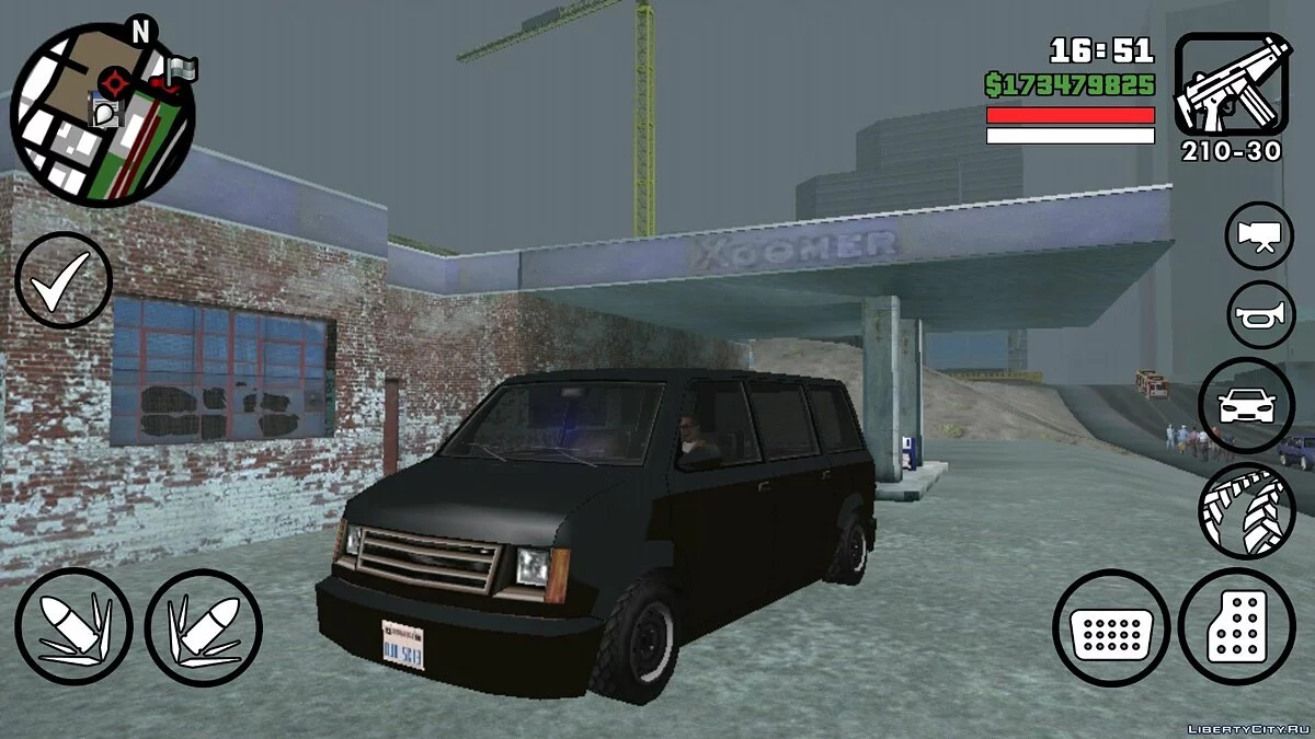 Moonbeam FBI Van / GTA San Andreas (iOS, Android)