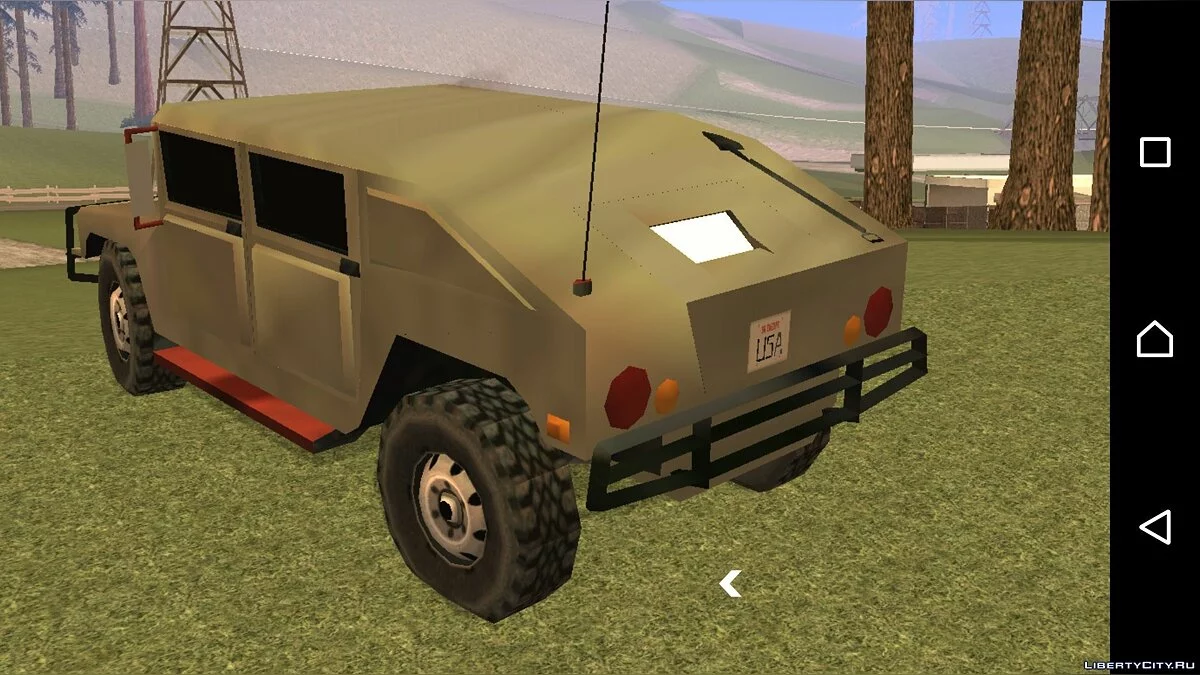 Новый Патриот (только DFF) / GTA San Andreas (iOS, Android)