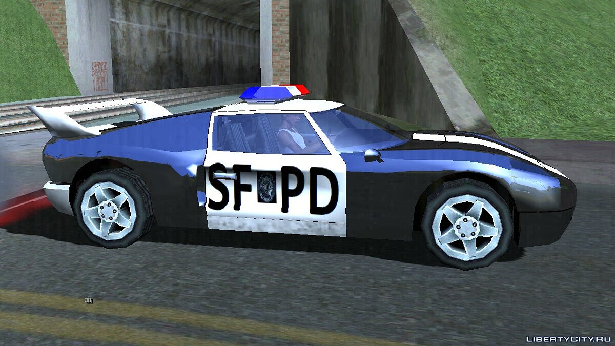 Полицейский Bullet для GTA San Andreas (iOS, Android) - Картинка #3