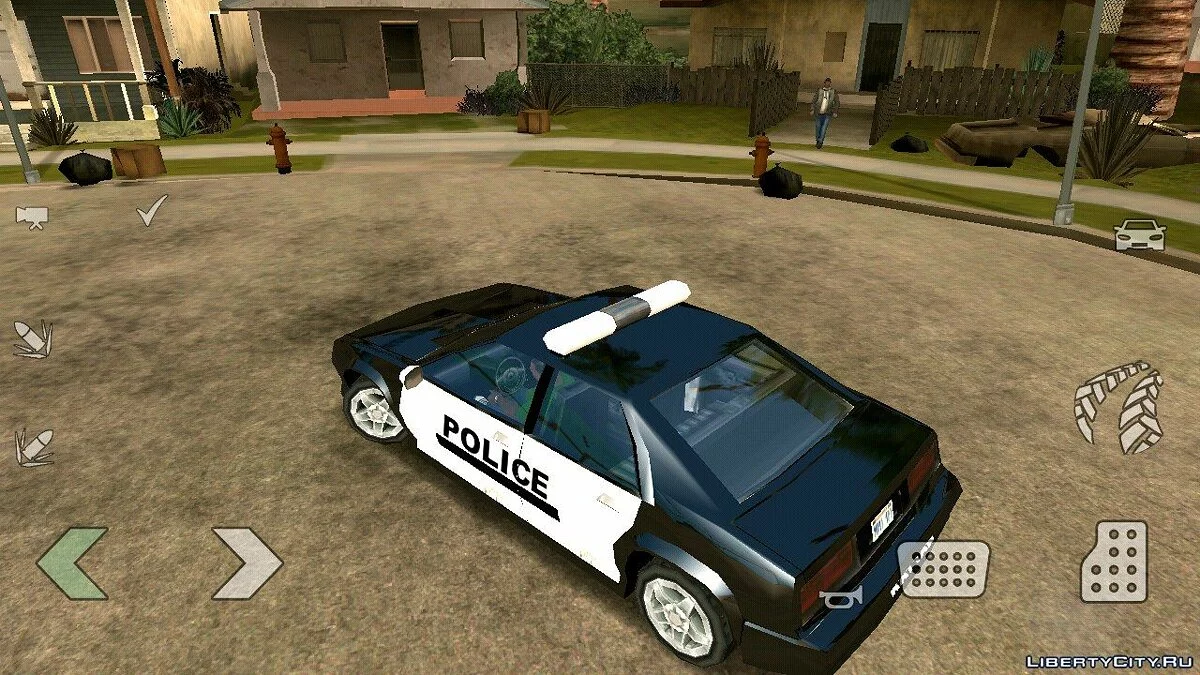 Полицейский четырёхдверный BUFFALO / GTA San Andreas (iOS, Android)