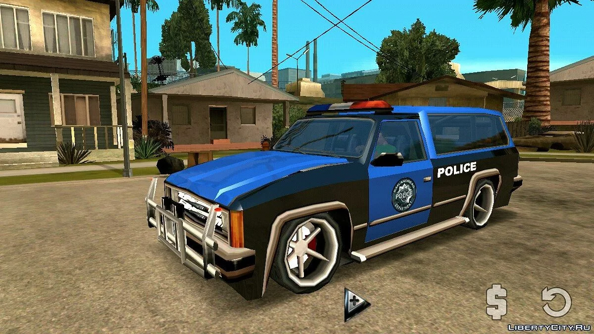 Тюнинг-коп (только DFF) / GTA San Andreas (iOS, Android)