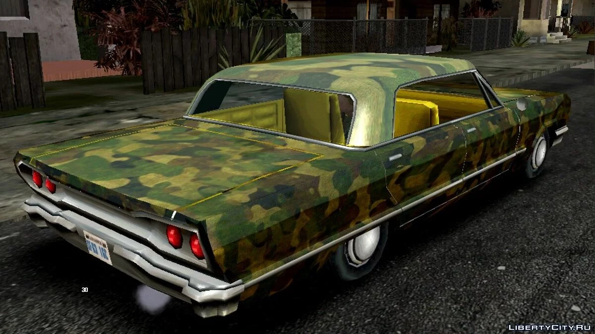 Savanna HD (Покрасочные работы) / GTA San Andreas (iOS, Android)