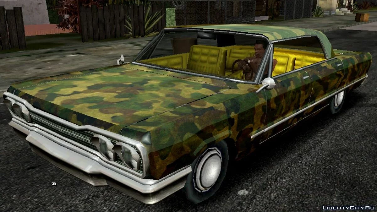 Savanna HD (Покрасочные работы) / GTA San Andreas (iOS, Android)