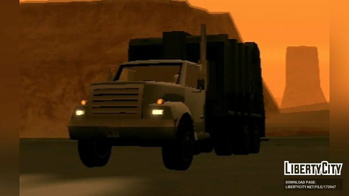 Исправленные фары Trashmaster / GTA San Andreas (iOS, Android)