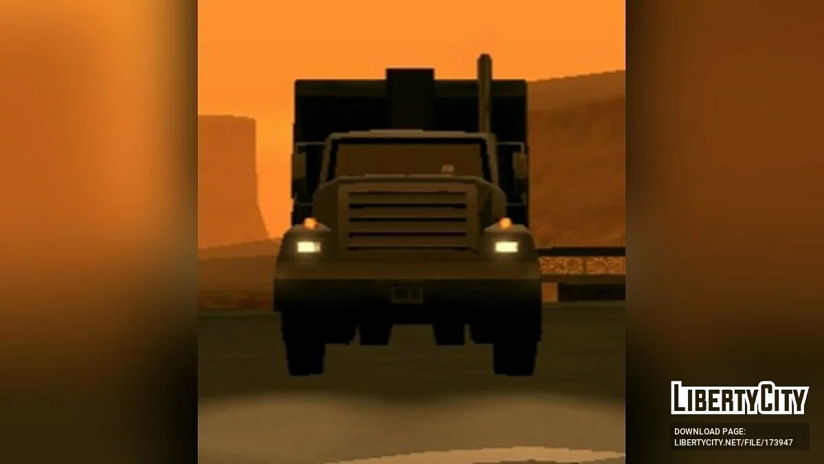 Исправленные фары Trashmaster / GTA San Andreas (iOS, Android)