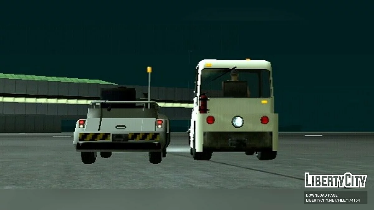 Улучшенный транспорт из аэропорта / GTA San Andreas (iOS, Android)
