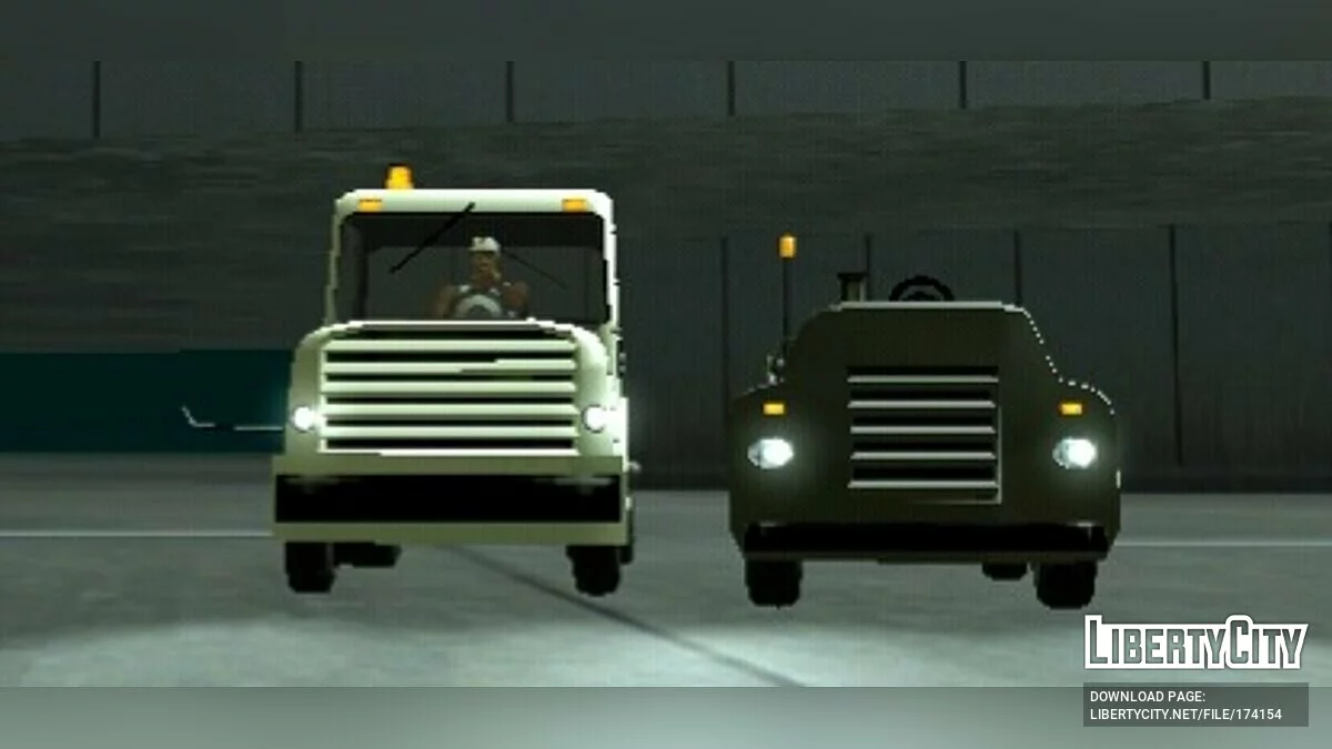 Улучшенный транспорт из аэропорта / GTA San Andreas (iOS, Android)
