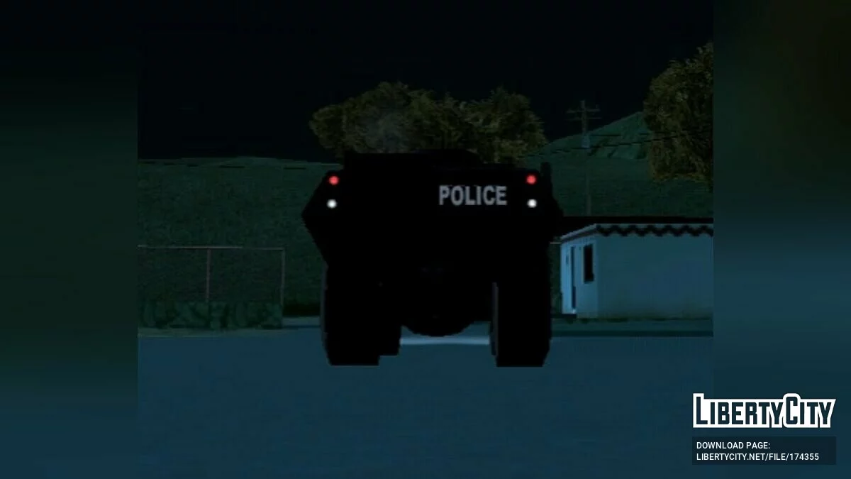 Улучшенные полицейские автомобили / GTA San Andreas (iOS, Android)