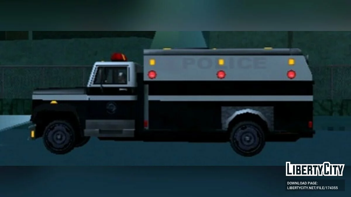 Улучшенные полицейские автомобили / GTA San Andreas (iOS, Android)