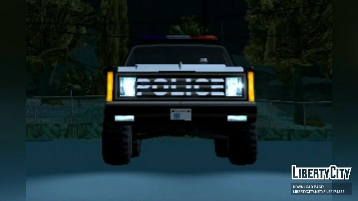 Улучшенные полицейские автомобили / GTA San Andreas (iOS, Android)