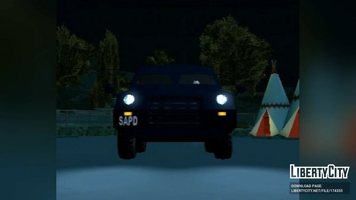 Улучшенные полицейские автомобили / GTA San Andreas (iOS, Android)