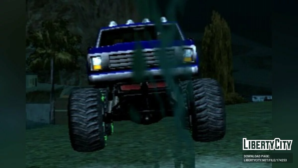 Улучшенные монстр-траки / GTA San Andreas (iOS, Android)