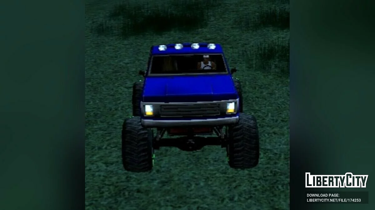 Улучшенные монстр-траки / GTA San Andreas (iOS, Android)