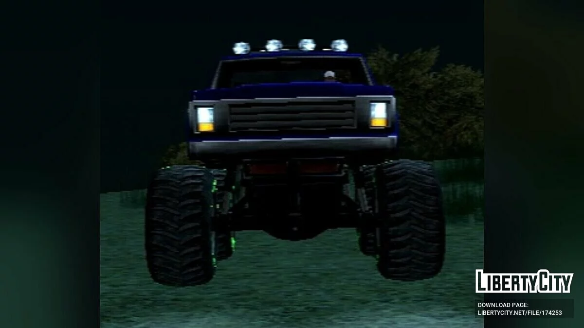 Улучшенные монстр-траки / GTA San Andreas (iOS, Android)
