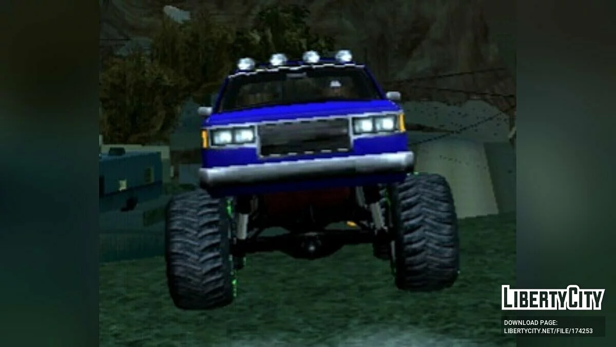 Улучшенные монстр-траки / GTA San Andreas (iOS, Android)
