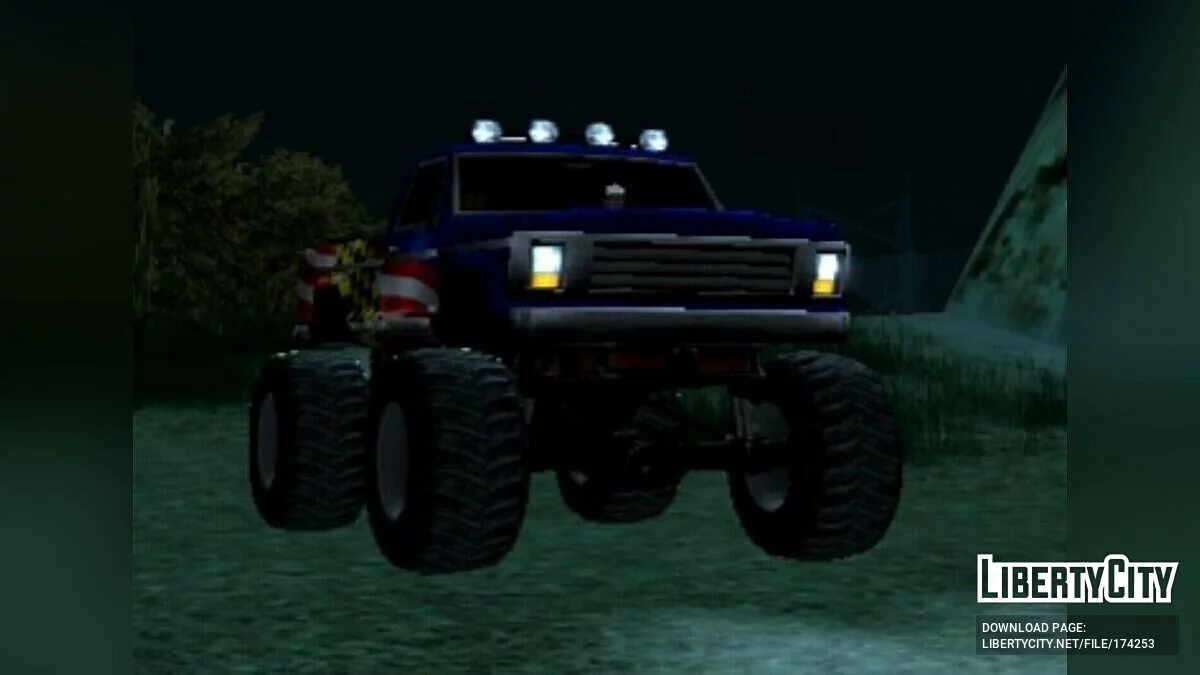 Улучшенные монстр-траки / GTA San Andreas (iOS, Android)