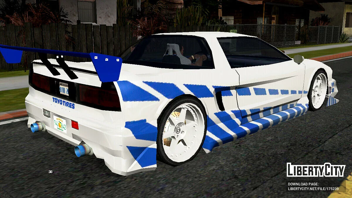 Infernus GTR Walker Tribute / GTA San Andreas (iOS, Android)