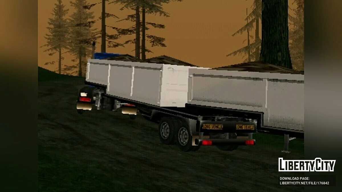 Обновленный прицеп для Roadtrain / GTA San Andreas (iOS, Android)