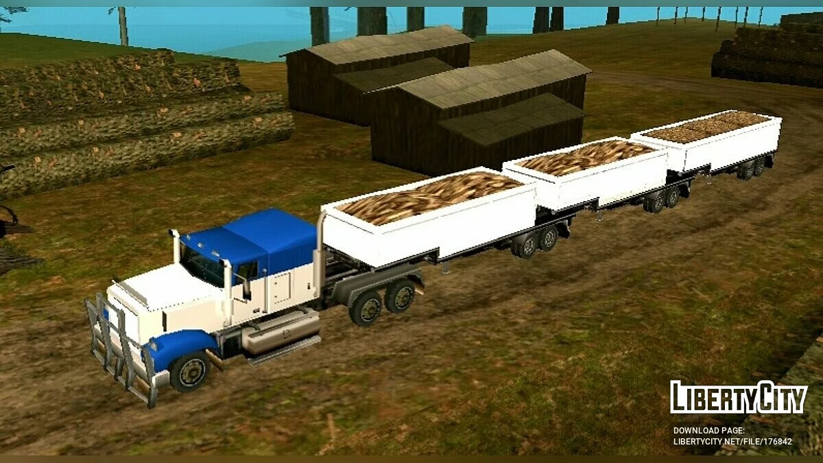 Обновленный прицеп для Roadtrain / GTA San Andreas (iOS, Android)