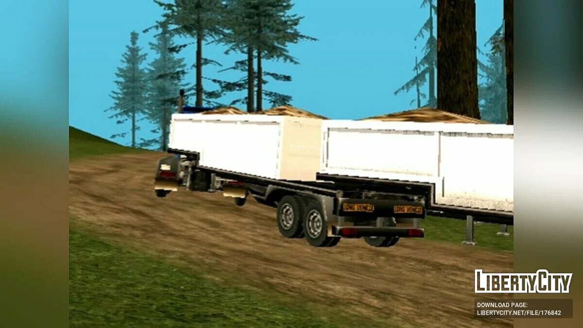 Обновленный прицеп для Roadtrain / GTA San Andreas (iOS, Android)