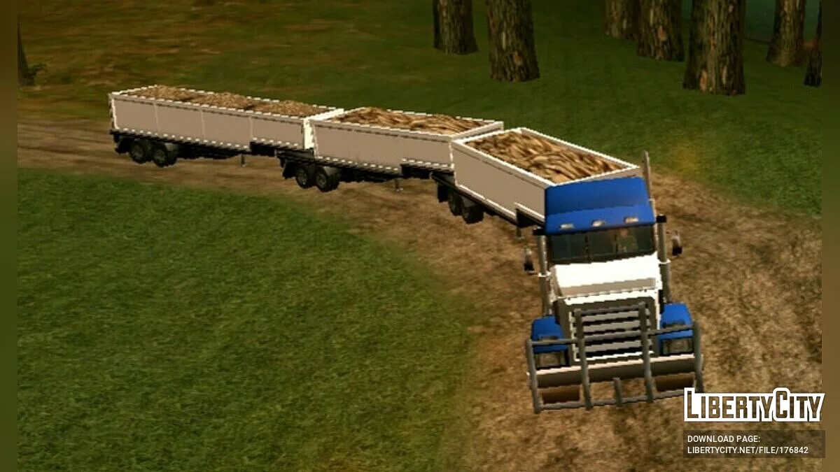 Обновленный прицеп для Roadtrain / GTA San Andreas (iOS, Android)