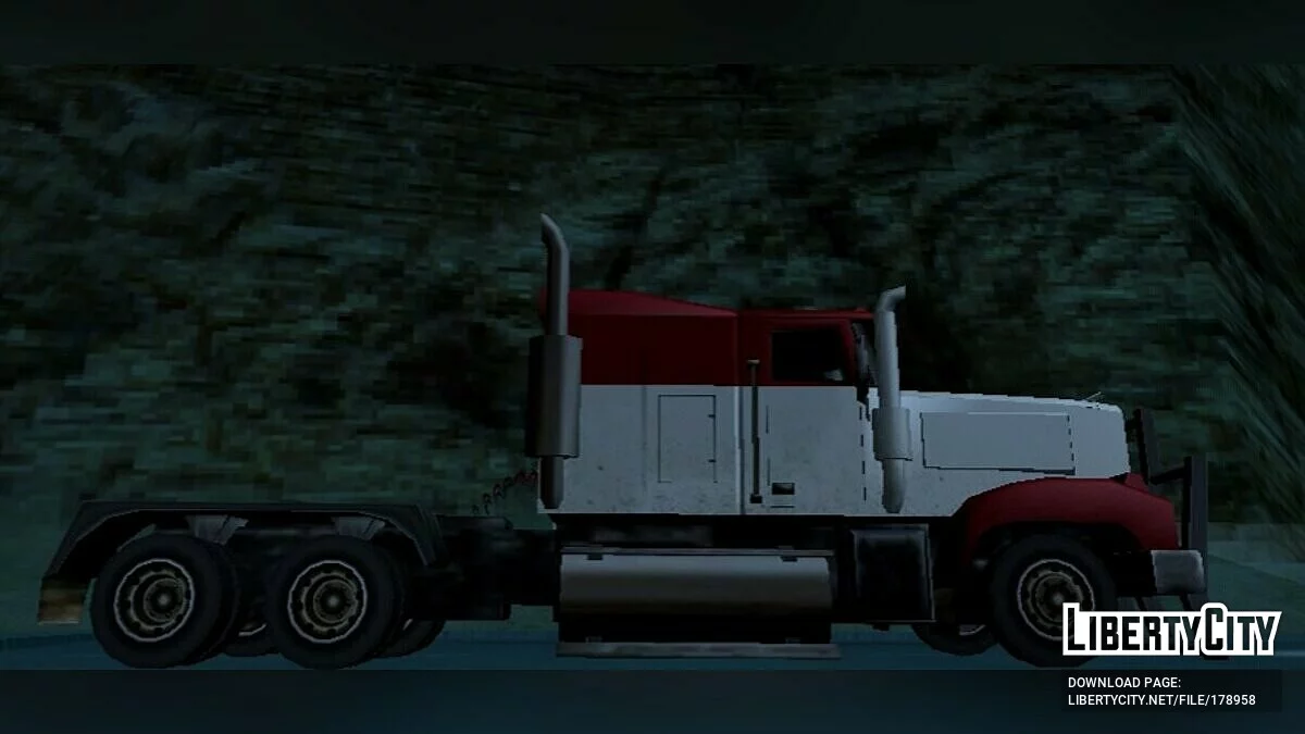 Новый Roadtrain + прицеп / GTA San Andreas (iOS, Android)