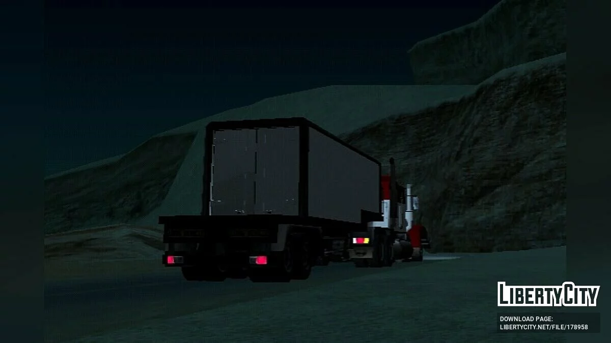 Новый Roadtrain + прицеп / GTA San Andreas (iOS, Android)