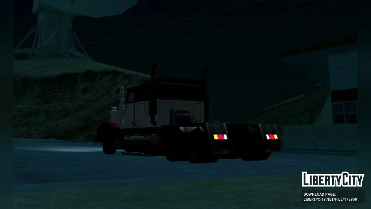 Новый Roadtrain + прицеп / GTA San Andreas (iOS, Android)
