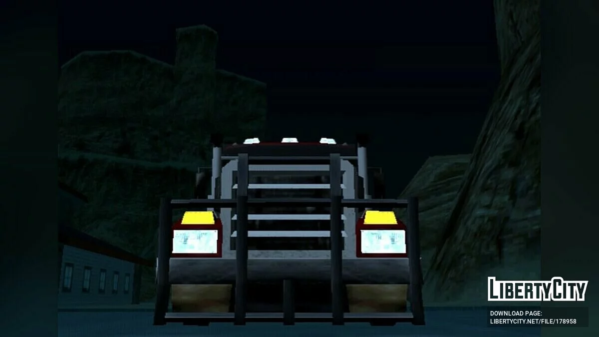 Новый Roadtrain + прицеп / GTA San Andreas (iOS, Android)