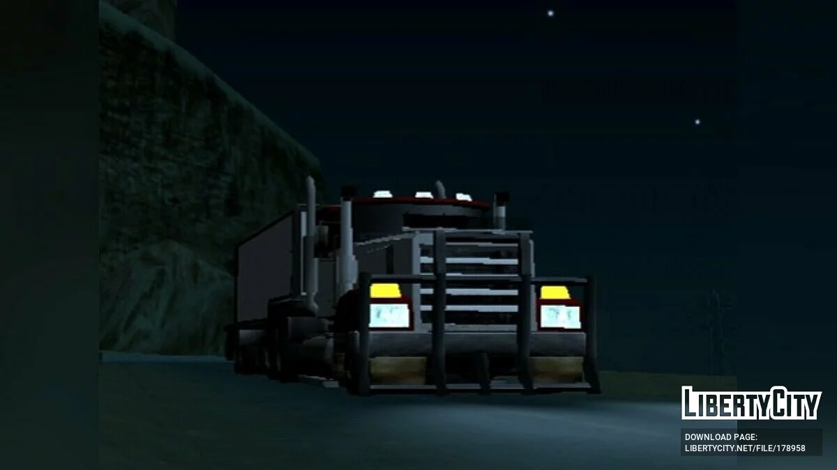 Новый Roadtrain + прицеп / GTA San Andreas (iOS, Android)