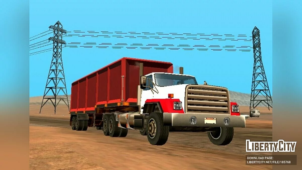 Tractor Cement Truck / GTA San Andreas (iOS, Android)