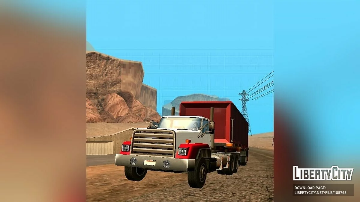 Tractor Cement Truck / GTA San Andreas (iOS, Android)