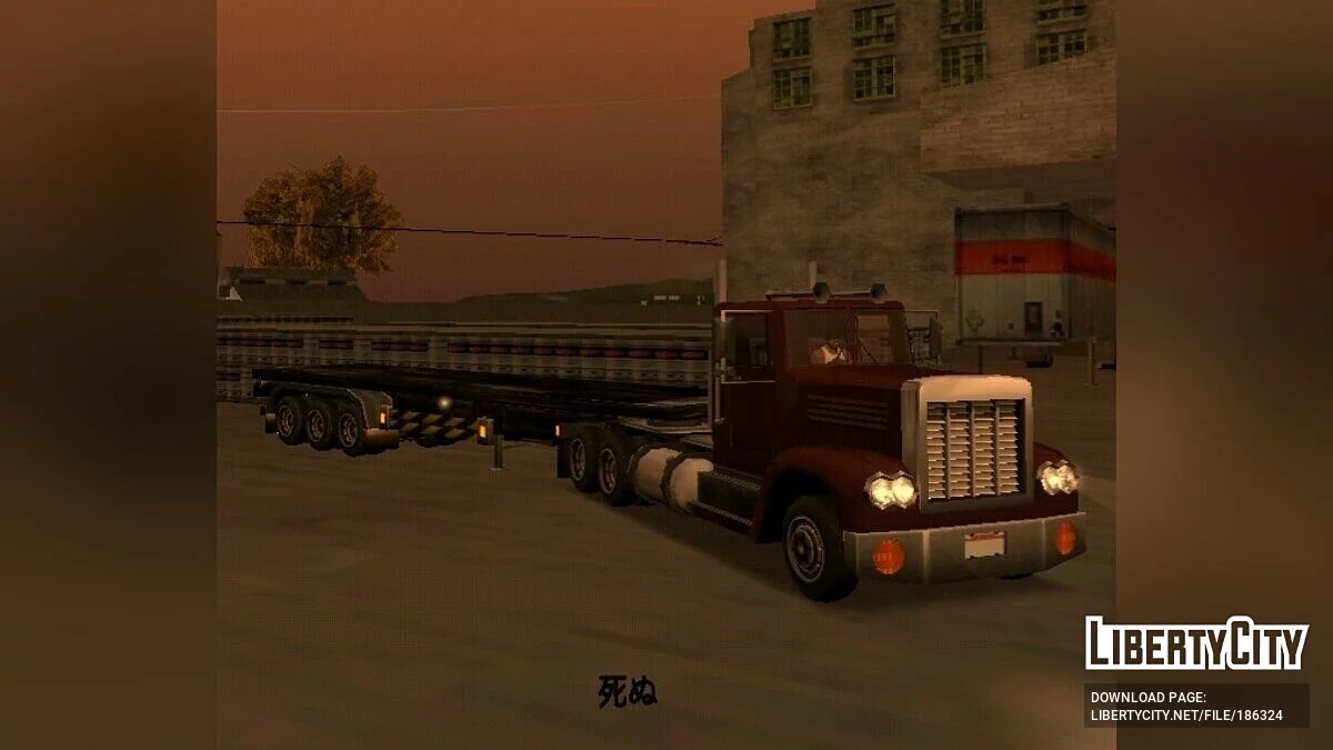 Обновлённый Packer + прицеп / GTA San Andreas (iOS, Android)