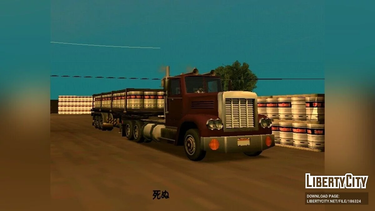 Обновлённый Packer + прицеп / GTA San Andreas (iOS, Android)