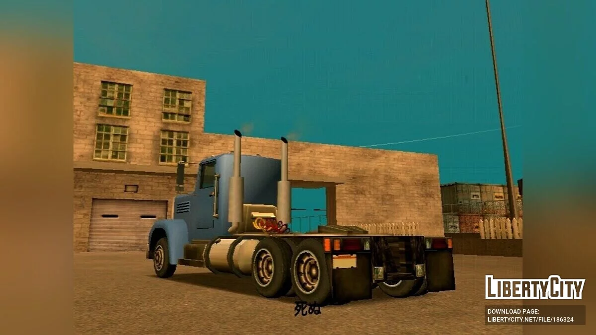 Обновлённый Packer + прицеп / GTA San Andreas (iOS, Android)