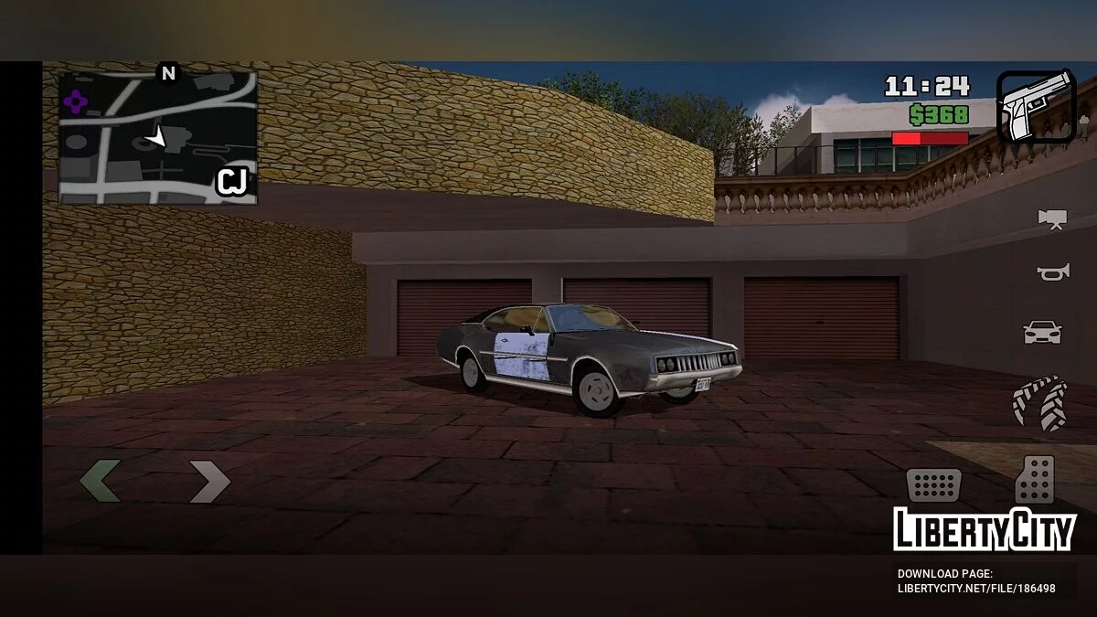 Детализированные колёса для машин нпс / GTA San Andreas (iOS, Android)