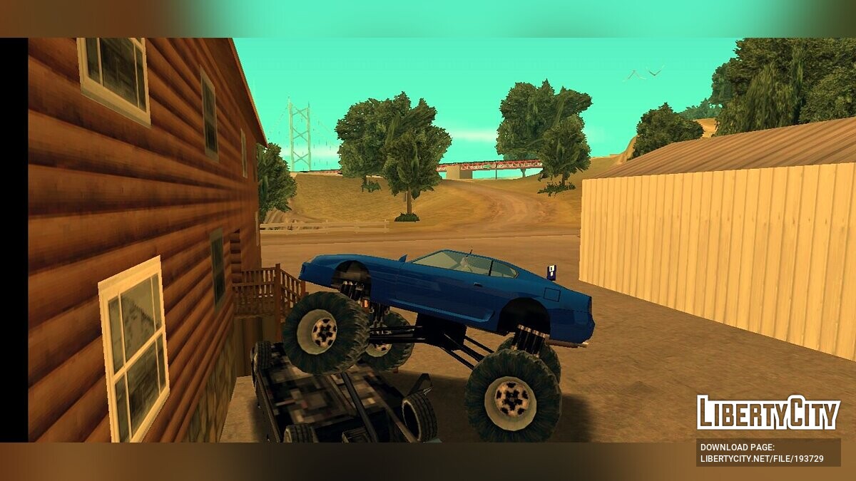 Скачать Jester Monster Truck для GTA San Andreas (iOS, Android)