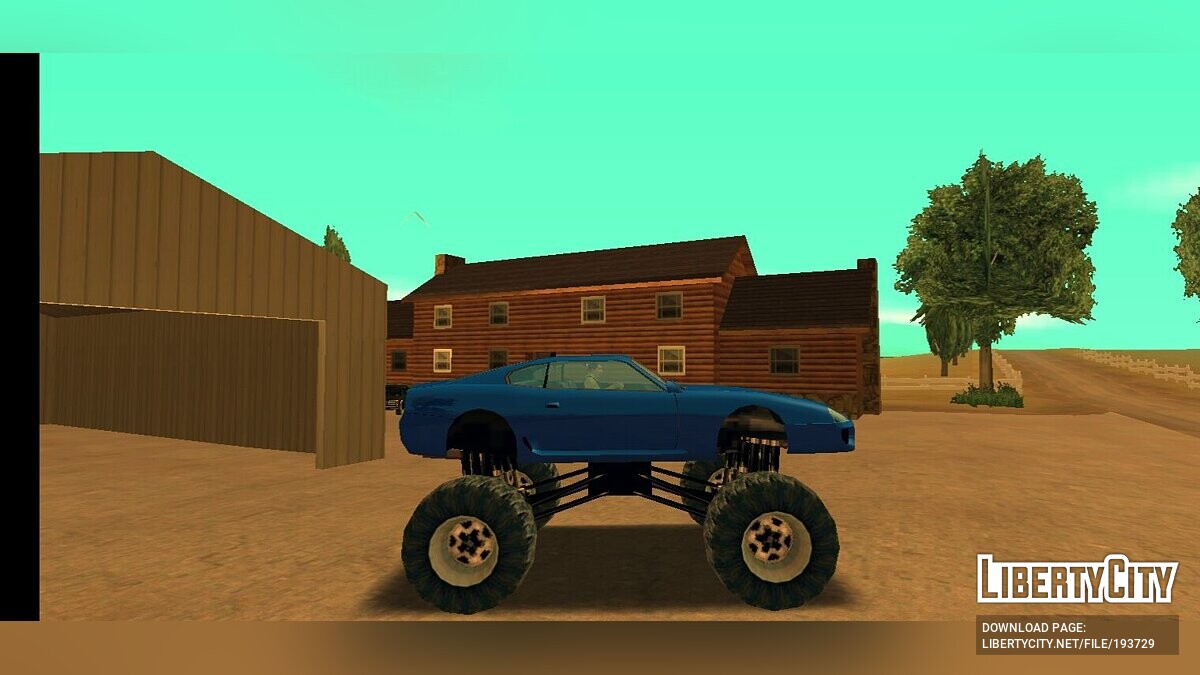 Скачать Jester Monster Truck для GTA San Andreas (iOS, Android)