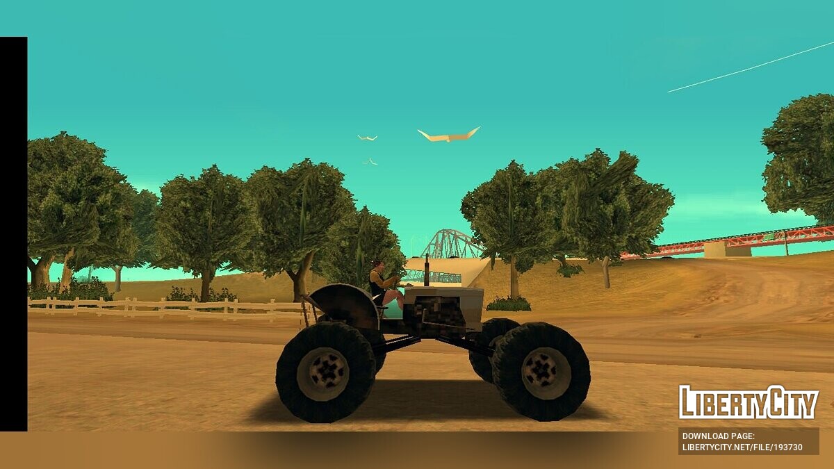 Скачать Tractor Monster Truck для GTA San Andreas (iOS, Android)