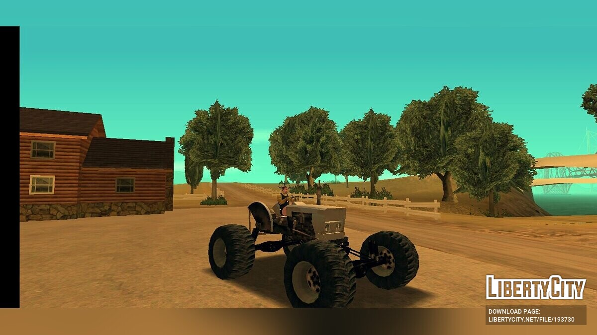 Скачать Tractor Monster Truck для GTA San Andreas (iOS, Android)