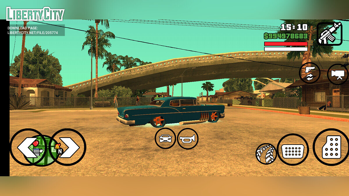 Замена tornado.dff в GTA San Andreas (iOS, Android) (25 файлов)