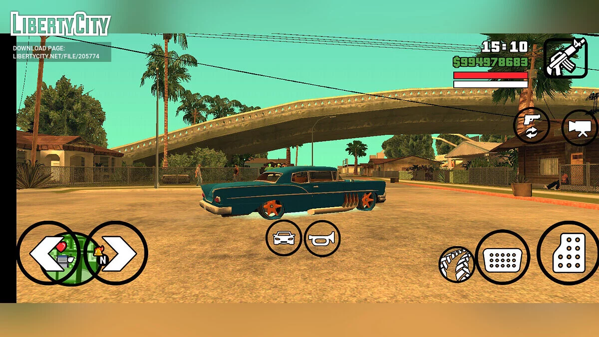 Tornado Custom / GTA San Andreas (iOS, Android)