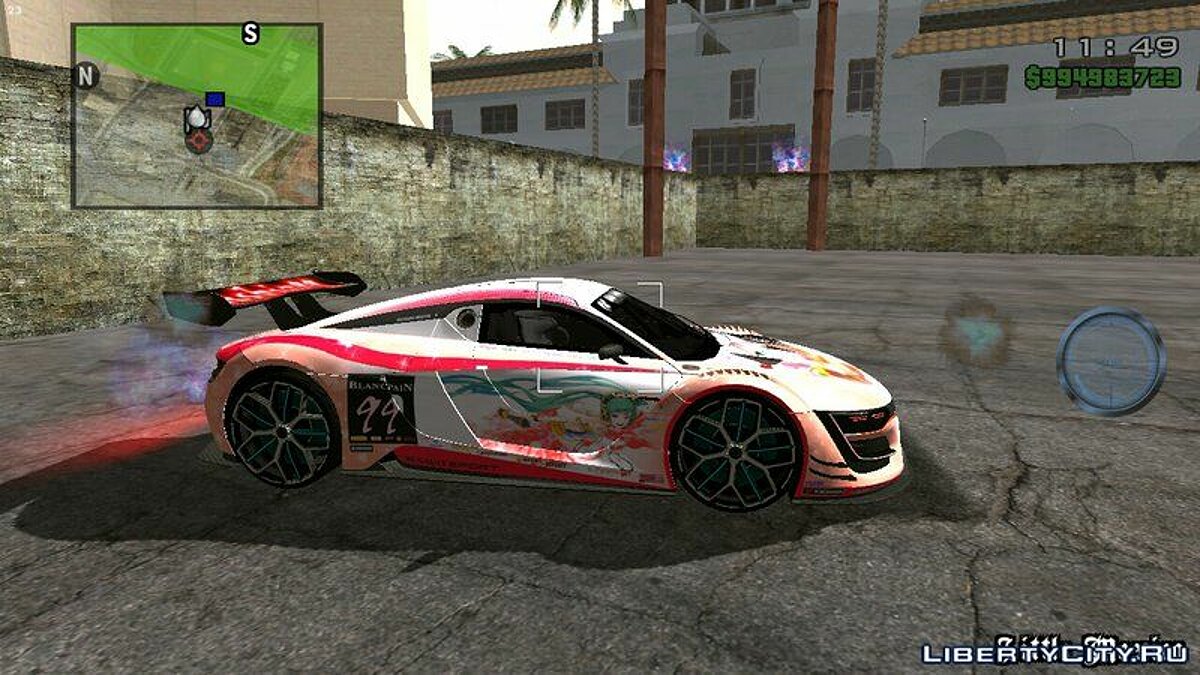 Renault Sport RS01 GT3 Edition для GTA San Andreas (iOS, Android) - Картинка #3