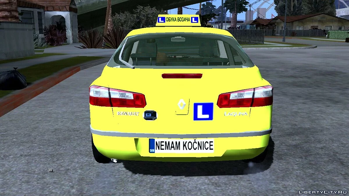 Renault Laguna Mk2 Top Speed Auto Škola / GTA San Andreas (iOS, Android)