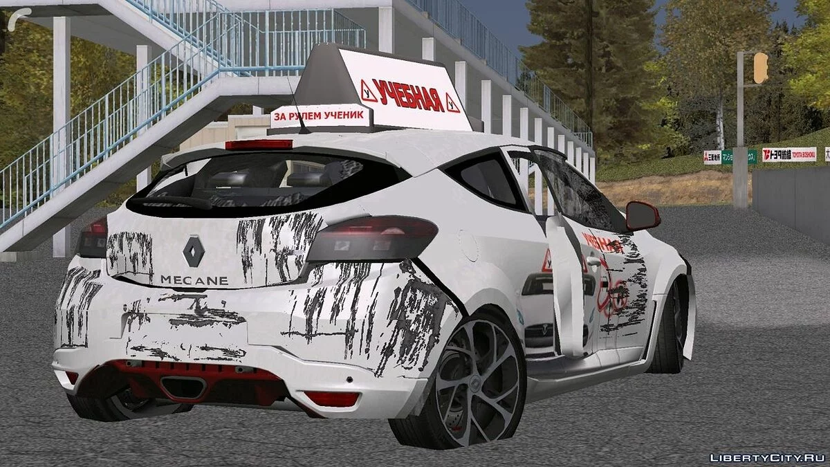 Renault Megane (Учебная) / GTA San Andreas (iOS, Android)