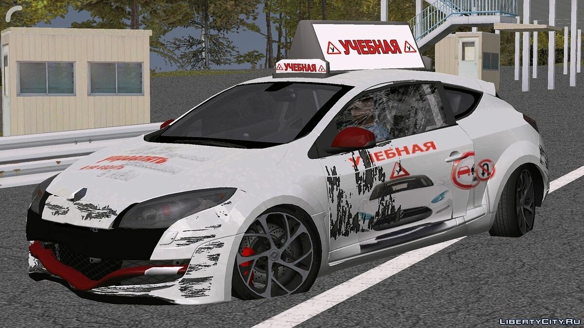 Скачать Renault Megane (Учебная) для GTA San Andreas (iOS, Android)