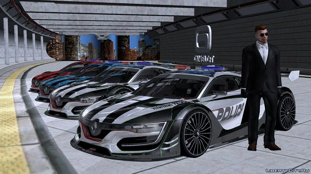Renault - Полиция / GTA San Andreas (iOS, Android)