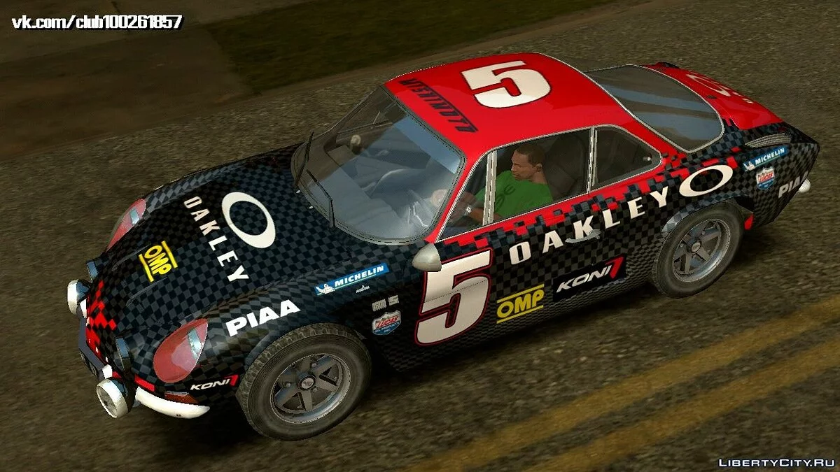Renault Alpine A110 1600S-Rally / GTA San Andreas (iOS, Android)
