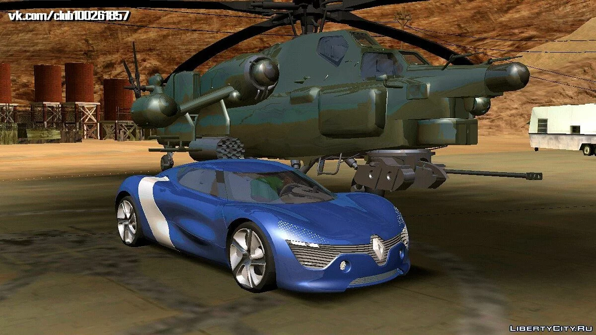 Renault Dezir Concept (только DFF) / GTA San Andreas (iOS, Android)