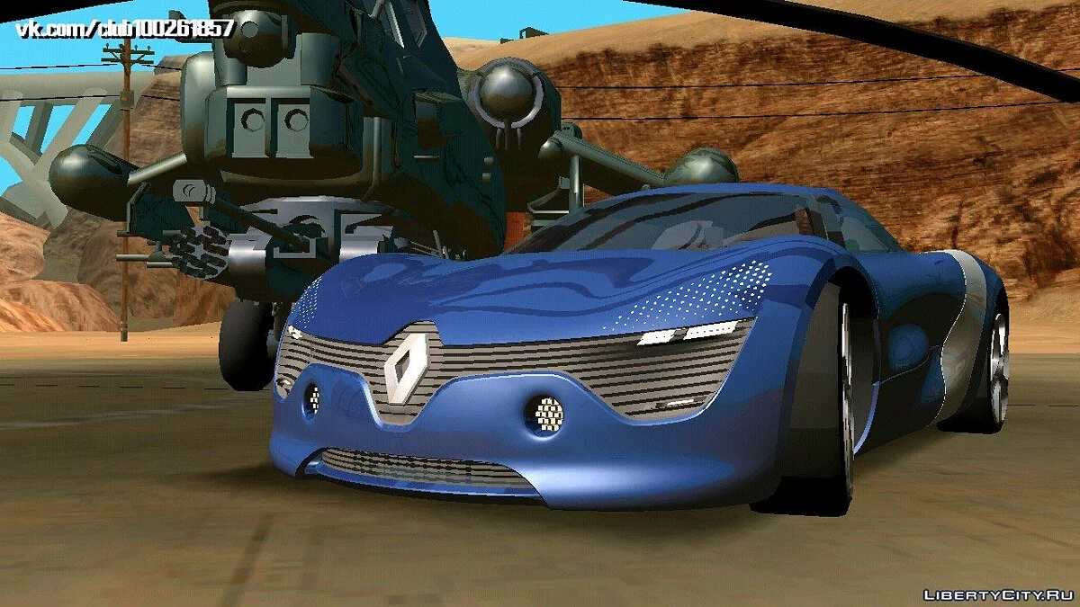 Renault Dezir Concept (только DFF) / GTA San Andreas (iOS, Android)